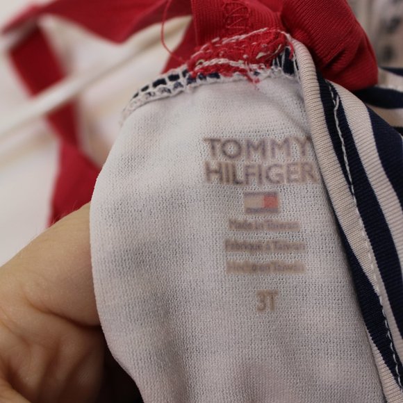 TOMMY HILFIGER Striped Bathing Swim Suit 3T - Picture 5 of 6